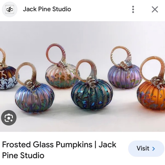 JACK PINE, Artist Signed Multi-colored Decorative Gourd - Picture 7 of 8